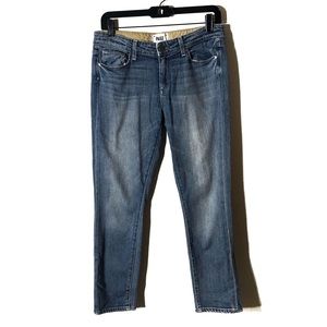 Paige Light Denim Ankle Jeans